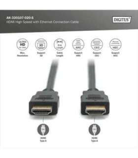 Digitus Connection Cable HDMI to HDMI 2 m