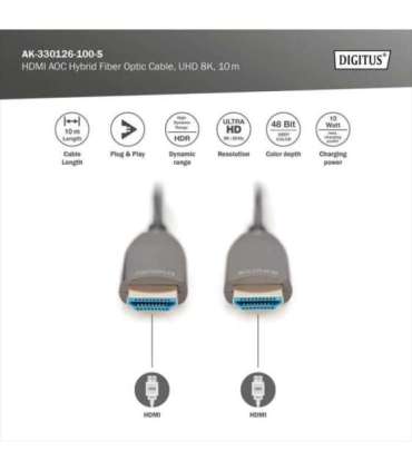 Digitus Connection Cable HDMI to HDMI 10 m