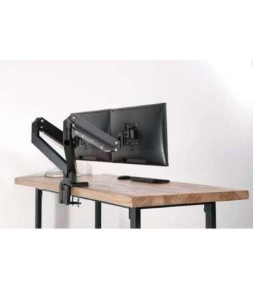 Digitus Desk Mount DA-90427 Adjustable Height, Rotate, Tilt, Swivel 15-35 " Maximum weight (capacity) 2x15 kg |