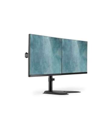 Digitus Desk Mount DA-90401 Adjustable Height, Rotate, Swivel 15-32 " Maximum weight (capacity) 2x8 kg Black