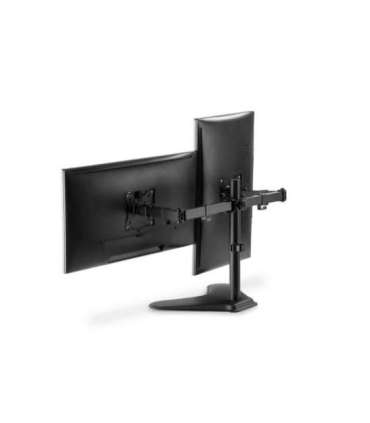 Digitus Desk Mount DA-90401 Adjustable Height, Rotate, Swivel 15-32 " Maximum weight (capacity) 2x8 kg Black