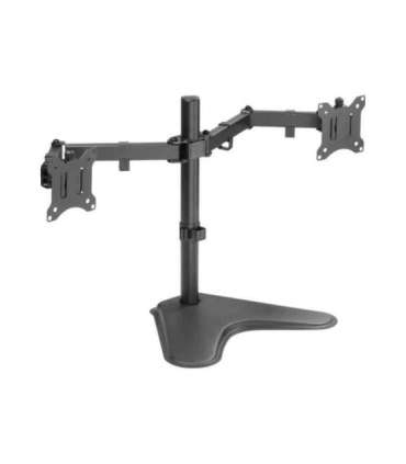 Digitus Desk Mount DA-90401 Adjustable Height, Rotate, Swivel 15-32 " Maximum weight (capacity) 2x8 kg Black