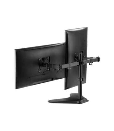 Digitus Desk Mount DA-90401 Adjustable Height, Rotate, Swivel 15-32 " Maximum weight (capacity) 2x8 kg Black