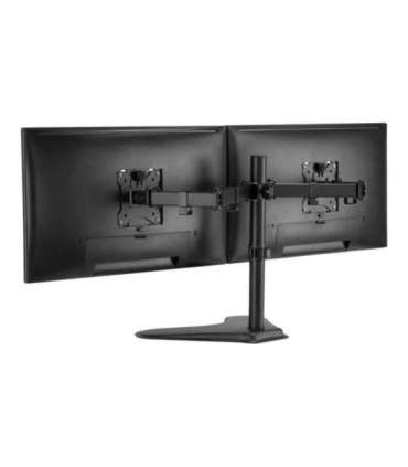 Digitus Desk Mount DA-90401 Adjustable Height, Rotate, Swivel 15-32 " Maximum weight (capacity) 2x8 kg Black