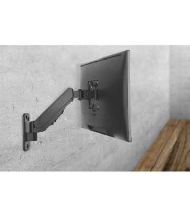 Digitus Wall mount DA-90396 Adjustable Height, Rotate, Tilt 17-32 " Maximum weight (capacity) 8 kg Black