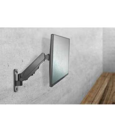 Digitus Wall mount DA-90396 Adjustable Height, Rotate, Tilt 17-32 " Maximum weight (capacity) 8 kg Black