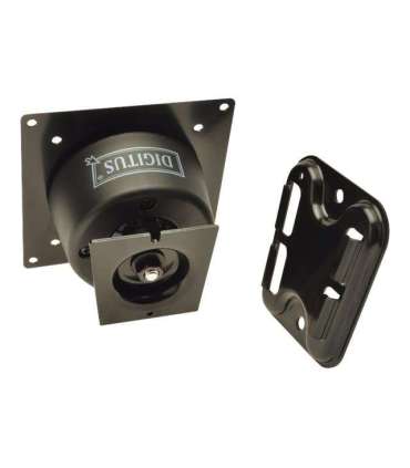 Digitus Wall mount DA-90307 Rotate, Swivel Maximum weight (capacity) 15 kg Black