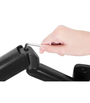 Digitus Wall mount DA-90425 Tilt, swivel, rotate 15-32 " Maximum weight (capacity) 9 kg Black