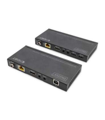 Digitus 4K HDBaseT HDMI KVM Extender Set, 150 m DS-55526