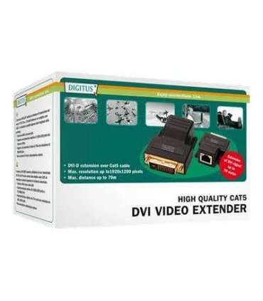 Digitus DVI extender over Cat.5 / Cat.6 DS-54101