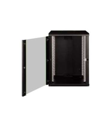 Digitus Wall Mounting Cabinet Unique Series DN-19 16U-6/6-SW Black 82 x 60 x 60 cm