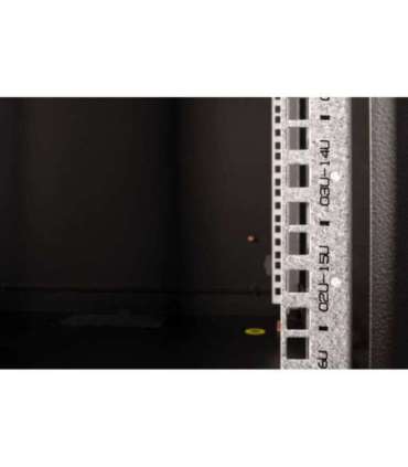 Digitus Wall Mounting Cabinet Unique Series DN-19 16U-6/6-SW Black 82 x 60 x 60 cm