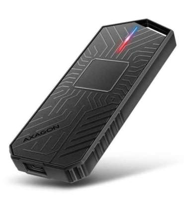 AXAGON USB-C 10Gbps - M.2 NVMe and SATA SSD GAME M.2 box EEM2-GAM