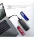 AXAGON USB-C 10Gbps - M.2 NVMe and SATA SSD THIN SCREWLESS box EEM2-GTS2