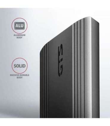 AXAGON USB-C 10Gbps - M.2 NVMe and SATA SSD THIN SCREWLESS box EEM2-GTS2