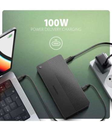 AXAGON USB4 40Gbps DUAL 4K DISPLAY 12in1 Dock HMC-U4