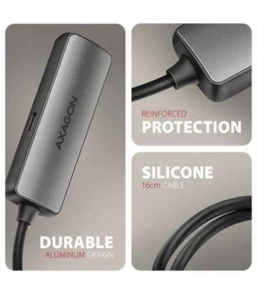 AXAGON Active converter RVC-HI8KPD, 100 W USB Type-C to HDMI