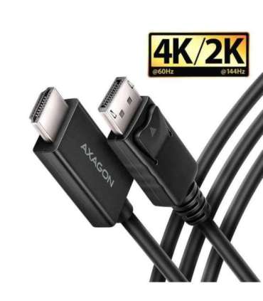 AXAGON Active cable RVD-HI20C2 DisplayPort to HDMI 1.8 m