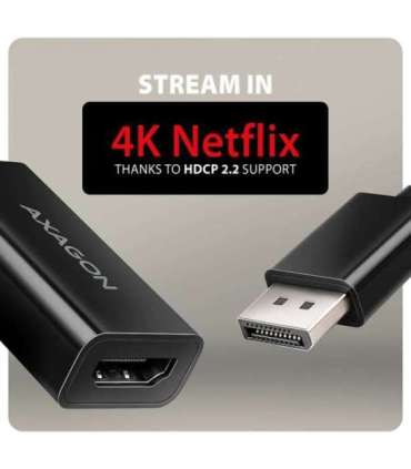 AXAGON Active adapter RVD-HI20N DisplayPort to HDMI 0.15 m