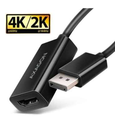 AXAGON Active adapter RVD-HI20N DisplayPort to HDMI 0.15 m