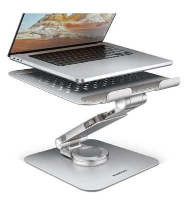 AXAGON Desk Mount STND-LR stand with 360° rotation for laptops and tablets Adjustable Height, Angle 10-17.3 " |