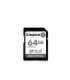 Kingston Memory Card SDIT/64GB 64 GB SD Flash memory class Class 10, UHS-I, U3, V30, A1