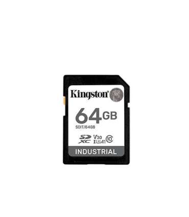 Kingston Memory Card SDIT/64GB 64 GB SD Flash memory class Class 10, UHS-I, U3, V30, A1