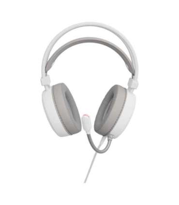 Genesis RGB Gaming Headset Neon 613 G2 Wired Over-ear Microphone White
