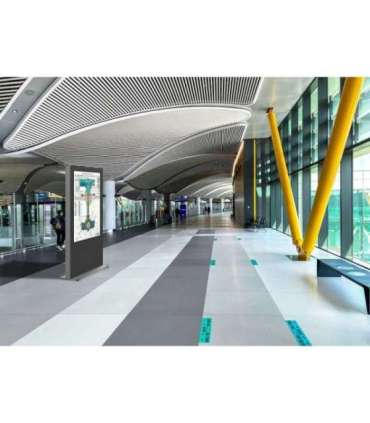 EDBAK Floor stand IDS09.55 Indoor Public Display Totem 55 " Black