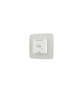 DUCO CO2 Room Sensor with Control RF/Wired, White