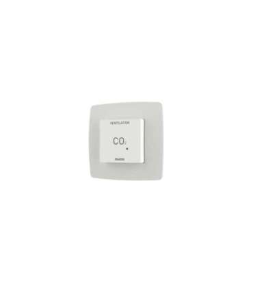 DUCO CO2 Room Sensor with Control RF/Wired, White