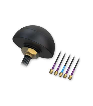 Teltonika Combo Quad Mobile/GNSS Roof SMA Antenna PR1KCL28 Gain 28±2 dB 698-960/1710-2690 GHz