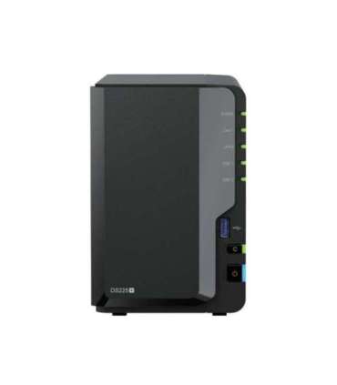 Synology DiskStation DS225+ Intel Celeron J4125 2 GB DDR4 Black
