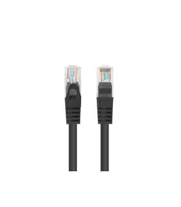 Lanberg Patchcord CAT.5E UTP Fluke Passed PCU5-10CC-0025-BK 0.25 m