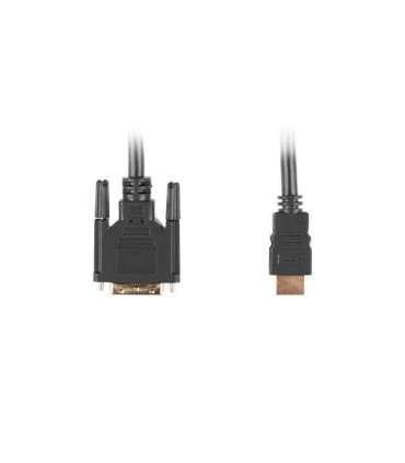 Lanberg HDMI to DVI-D Cable, Single Link with Gold-Plated Connectors CA-HDDV-10CC-0018-BK HDMI to DVI-D 1.8 m