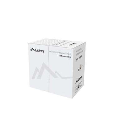 Lanberg LAN Cable Cat.6 UTP, Solid CU Fluke Passed LCU6-12CU-0305-S 305 m