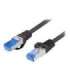 Lanberg Patch cable - CAT 6a RJ-45 - male RJ-45 - male RJ-45 - male to RJ-45 - male 1 m