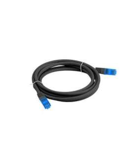 Lanberg Patchcord Cat.6A S/FTP LSZH CCA PCF6A-10CC-0150-BK 1.5 m