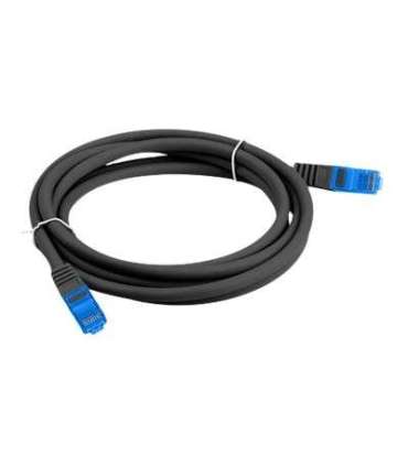 Lanberg Patchcord Cat.6A S/FTP LSZH CCA PCF6A-10CC-0200-BK 2 m