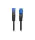 Lanberg Patchcord Cat.6A S/FTP LSZH CCA PCF6A-10CC-1500-BK 15 m
