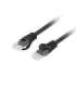 Lanberg Patchcord Cat.6 UTP LSZH CU PCU6-10CU-0150-BK 1.5 m