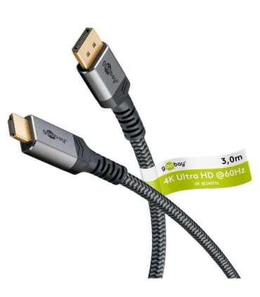 Goobay DisplayPort to HDMI Cable 65270 3 m