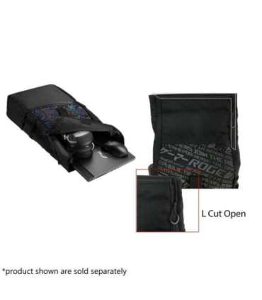 Asus BP4701 ROG BACKPACK/15_17 Asus BP4701 Notebook carrying backpack Fits up to size 17 " Backpack Black