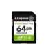 Kingston Canvas Select Plus 64 GB SD Flash memory class Class 10, UHS-I, U1/U3, Video Class 10/30