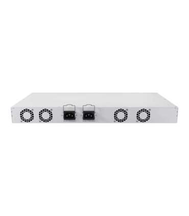 MikroTik Cloud Router Switch with RouterOS L5, racmount case CRS418-8P-8G-2S+RM