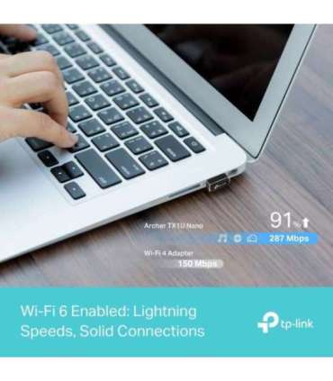 TP-LINK Archer TX1U Nano AX300 Nano Wi-Fi 6 Wireless USB Adapter