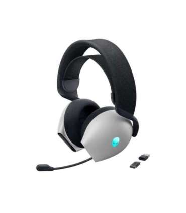 Dell Gaming Headset Alienware Tri Mode AW725H Bluetooth Over-Ear Microphone Noise canceling Wireless Lunar