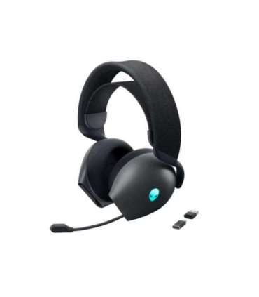 Dell Gaming Headset Alienware Tri Mode AW725H Bluetooth Over-Ear Microphone Noise canceling Wireless Dark