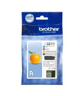 Brother Cartridge Value Pack LC3211VAL Ink cartridge Black, yellow, cyan, magenta