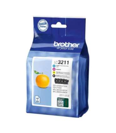 Brother Cartridge Value Pack LC3211VAL Ink cartridge Black, yellow, cyan, magenta